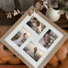 Personalizēts foto rāmis 4 bildēm ar gravējumu