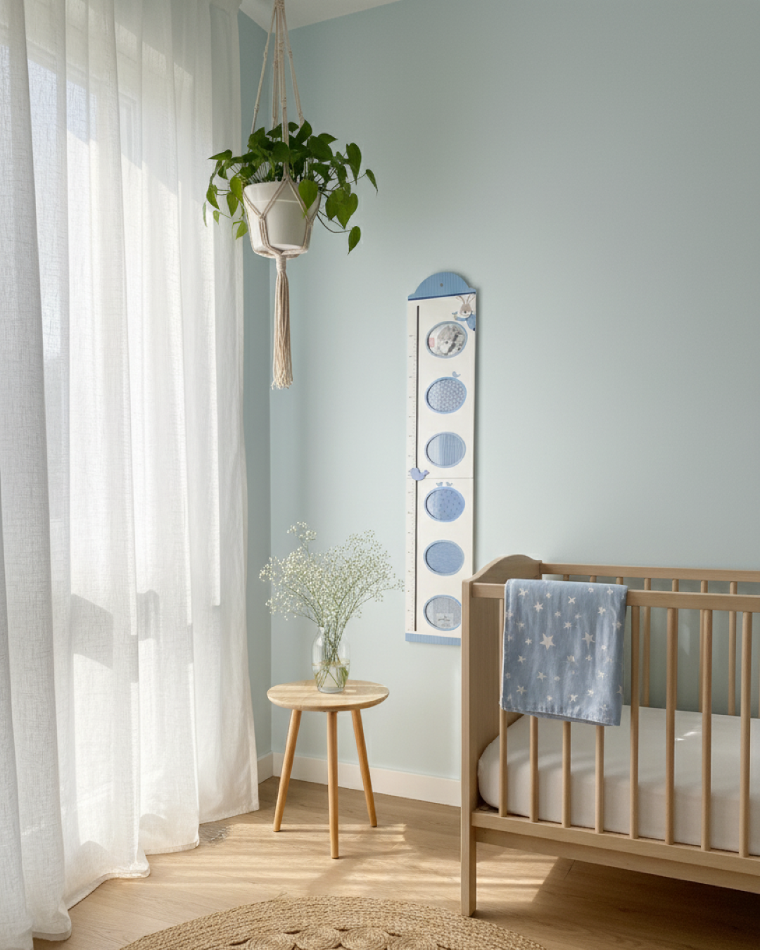 Bērna auguma mērītājs ar foto rāmīšiem