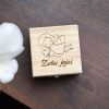Zobu fejas lādīte ar personalizētu gravējumu