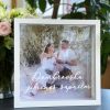 Personalizēta krājkase kāzās ar uzrakstu un foto